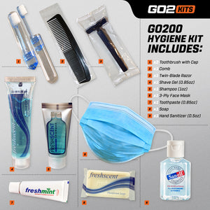 Go2 Kits Hygiene Toiletry Kit (GO200)