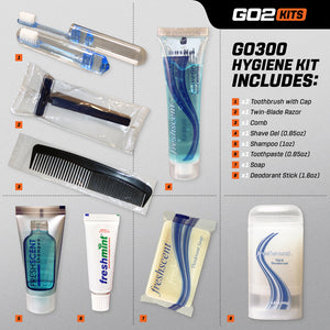 Go2 Kits Hygiene Toiletry Kit (GO300)