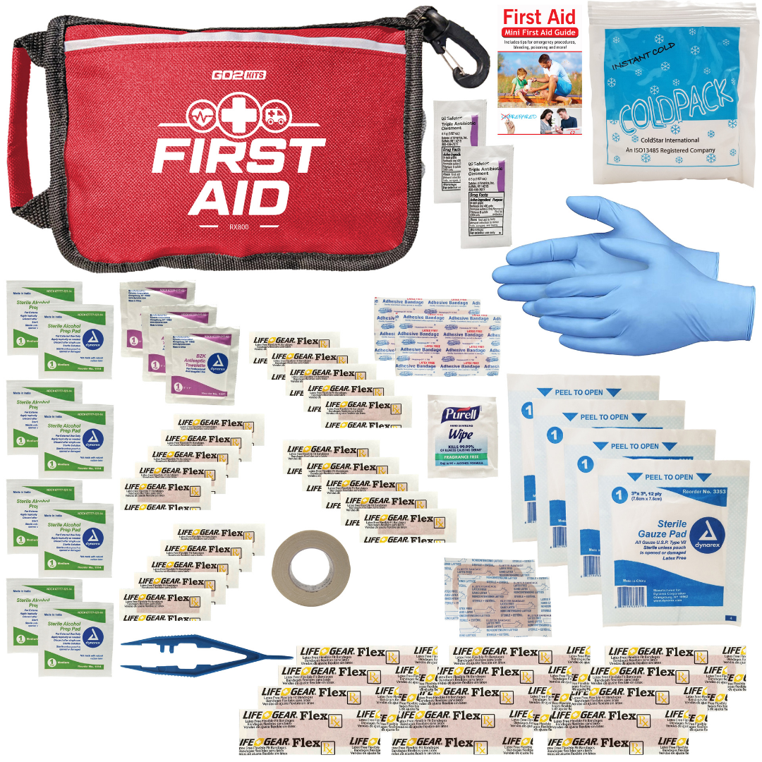 CVS Health Travel First Aid Kit, Antibacterial Essentials