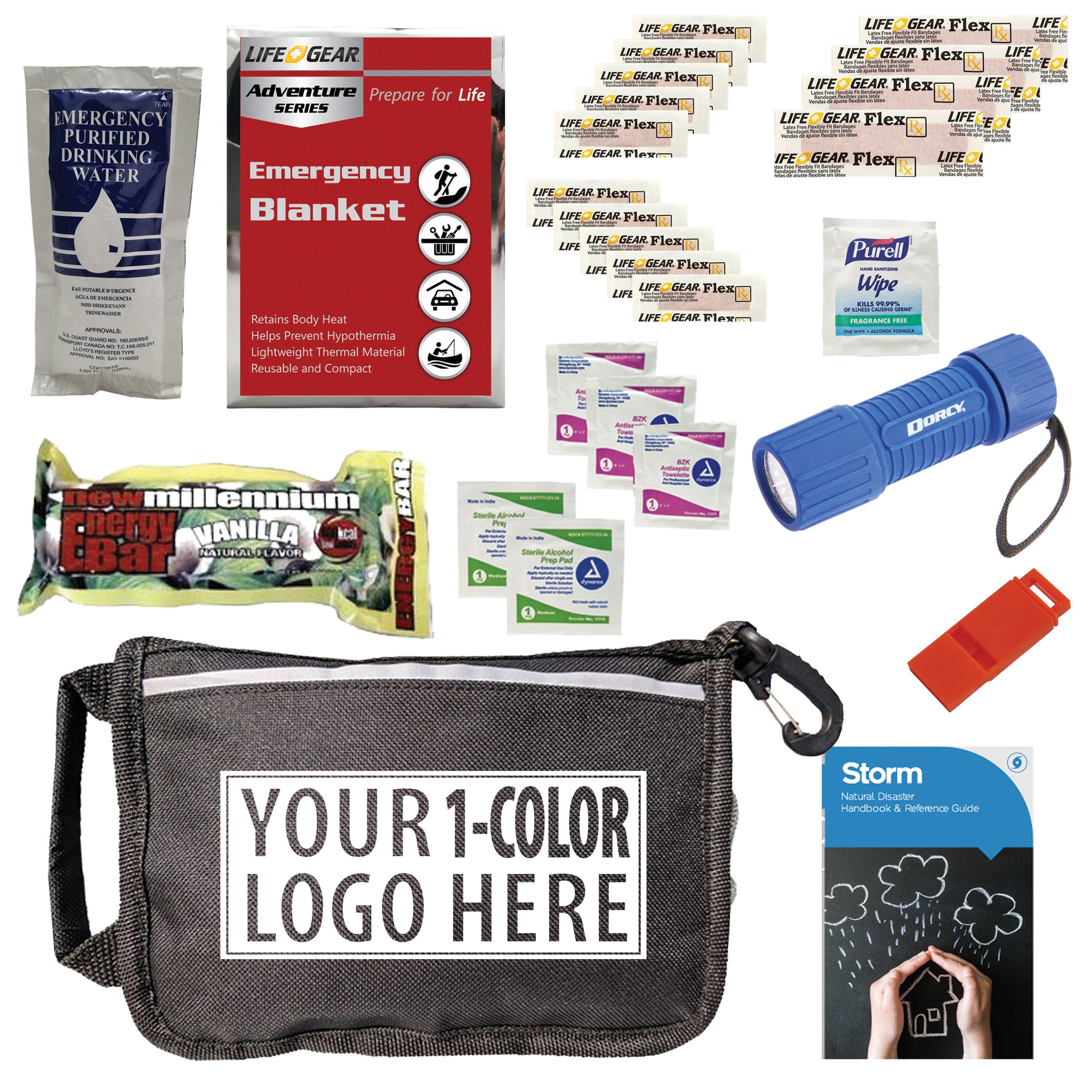 Go2 Kits Custom Emergency Preparedness Kit for Disaster Prep