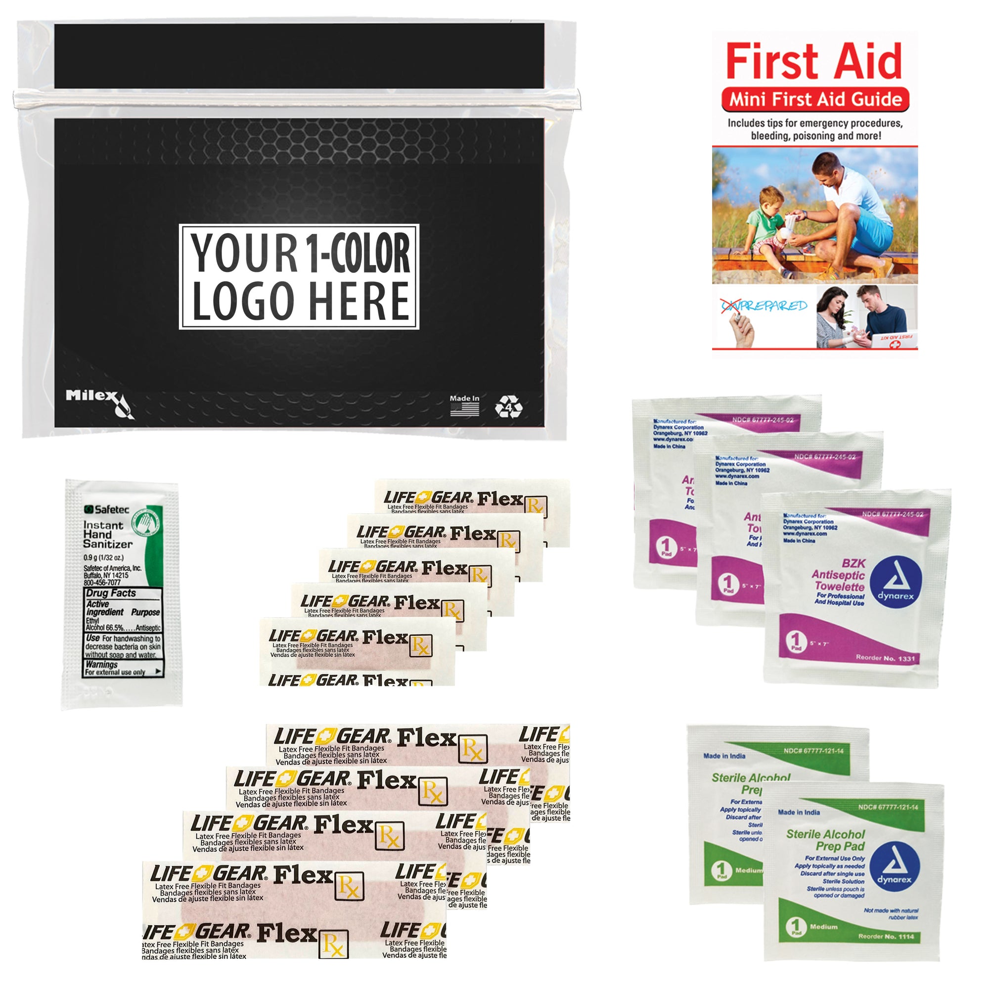 Go2 Kits RX100 First Aid Kit with Custom Logo
