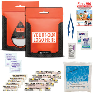 Go2 Kits RX325 First Aid Kit with Custom Logo